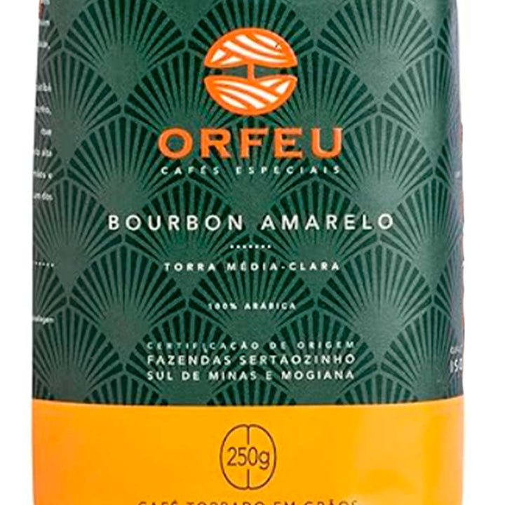 Roasted Coffee Whole Beans 250G Yellow Bourbon - CasaCafé