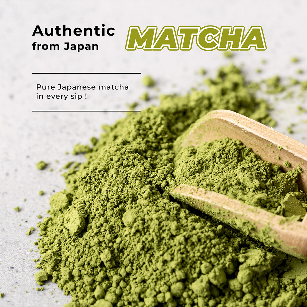 KEIFU Pure Matcha Powder - CasaCafé