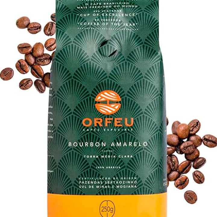 Roasted Coffee Whole Beans 250G Yellow Bourbon - CasaCafé