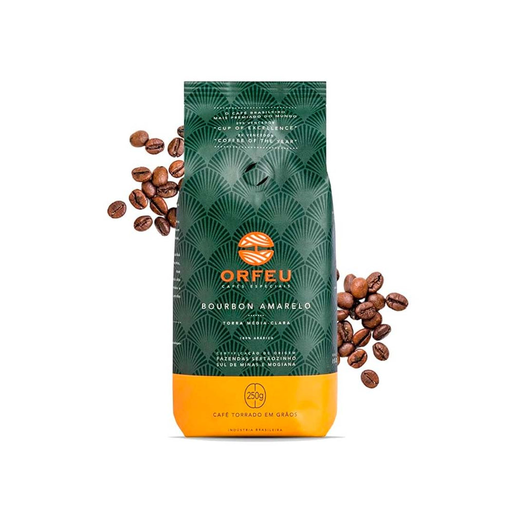 Roasted Coffee Whole Beans 250G Yellow Bourbon - CasaCafé
