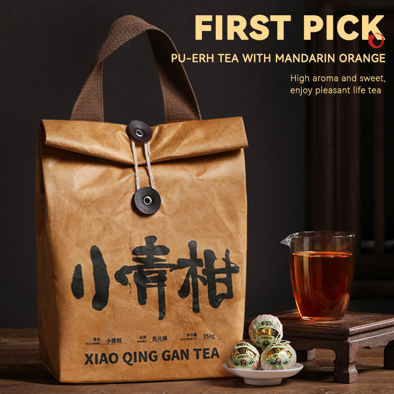 Premium Quality Chinese Famous Tangerine Pu'er Tea Bag - CasaCafé