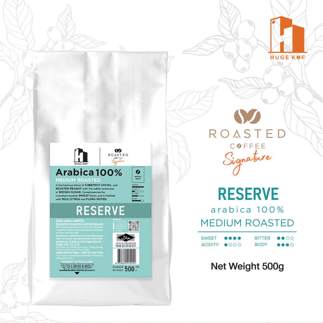 100% Arabica Roasted Coffee Beans Medium Roast - CasaCafé
