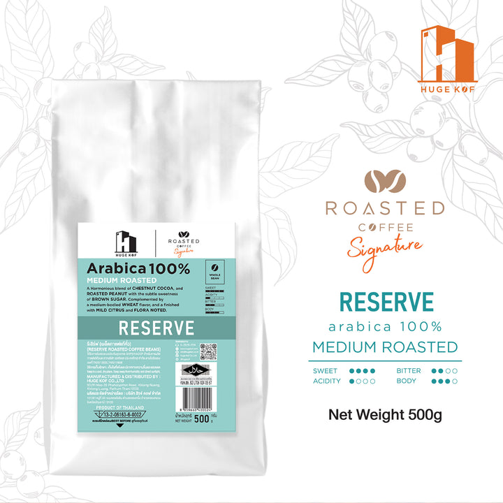 100% Arabica Roasted Coffee Beans Medium Roast - CasaCafé