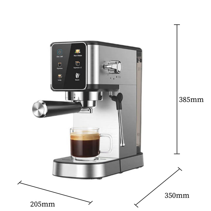 All-in-One Electric High Pressure Espresso & Steam Coffee Machine - CasaCafé