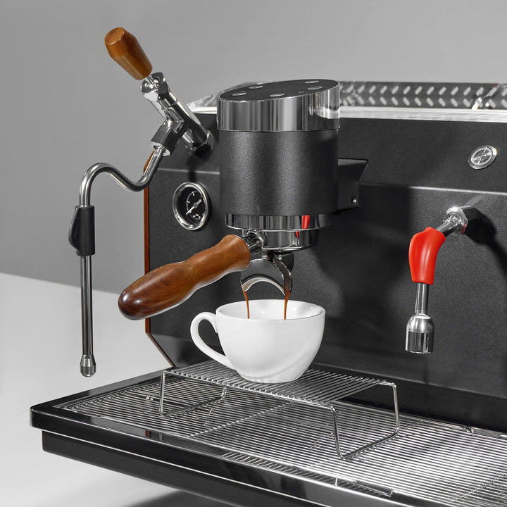 OEM Dual Head Commercial Semi-Automatic Espresso Coffee Maker - CasaCafé
