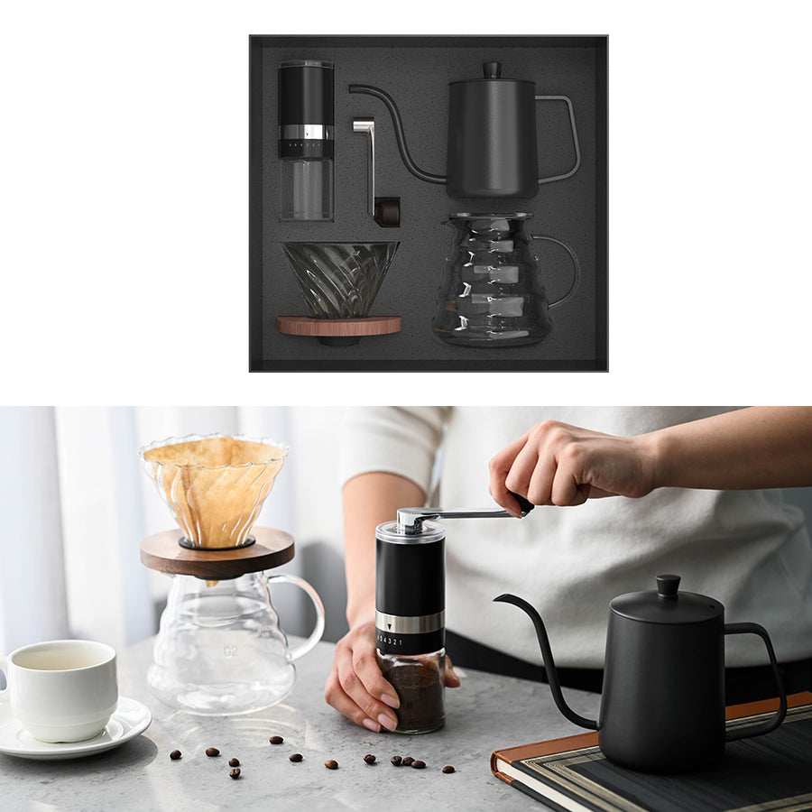 Arabic Style 4pcs Coffee Set - CasaCafé