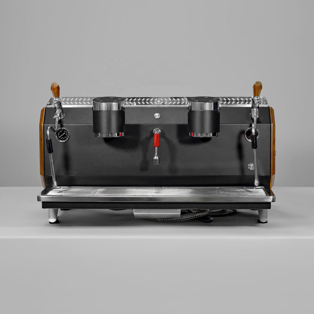 OEM Dual Head Commercial Semi-Automatic Espresso Coffee Maker - CasaCafé
