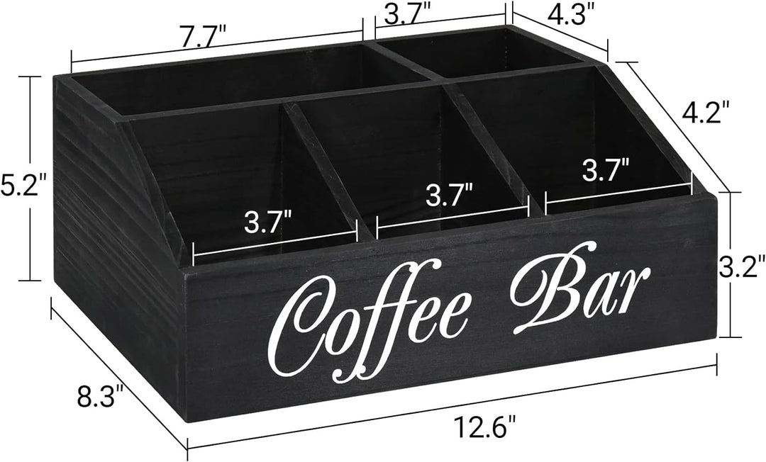 Custom Coffee Bar Organizer - CasaCafé